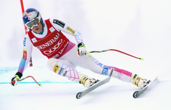 Lindsey Vonn skis to her 54th World Cup victory in Lake Louise, Canada // photo courtesy US Ski Team